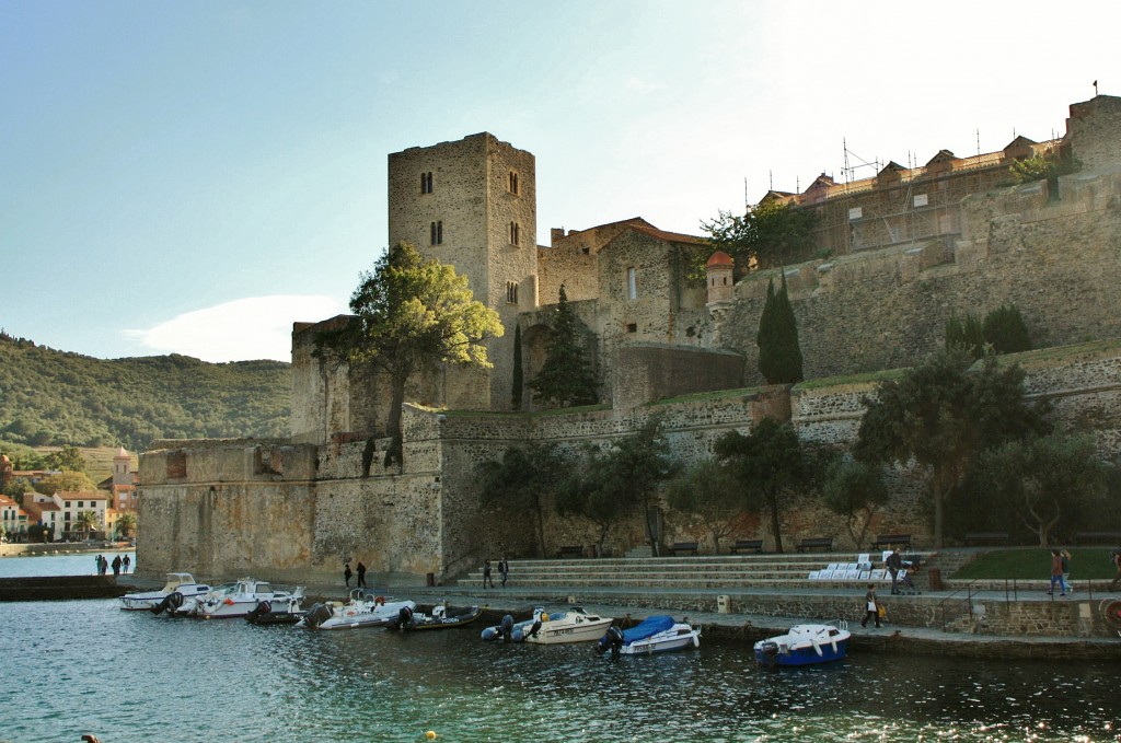 Foto: Castillo - Colliure (Languedoc-Roussillon), Francia