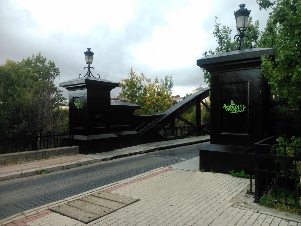 Foto: Puente colgante - Valladolid (Castilla y León), España