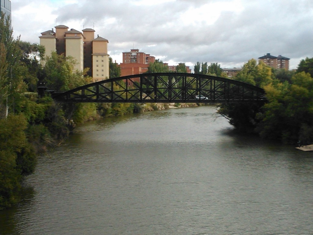 Foto: Puente colgante - Valladolid (Castilla y León), España