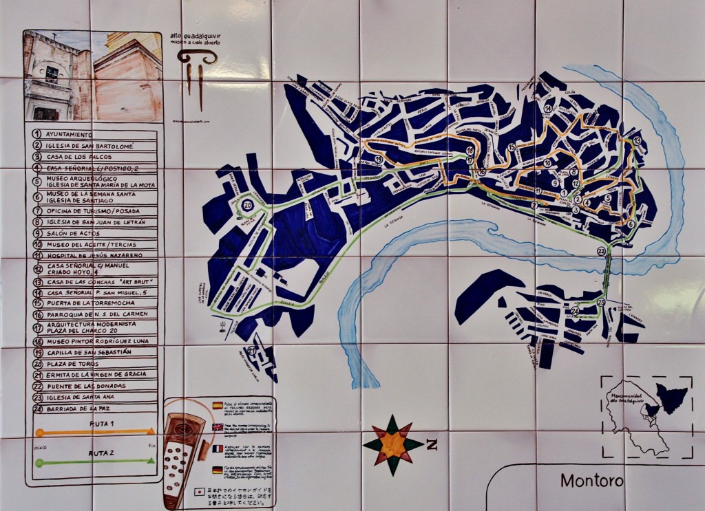 Foto: Plano turístico - Montoro (Córdoba), España