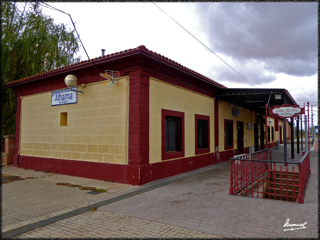 Foto: 151028-34 Alhama Estacion - Alhama De Aragon (Zaragoza), España