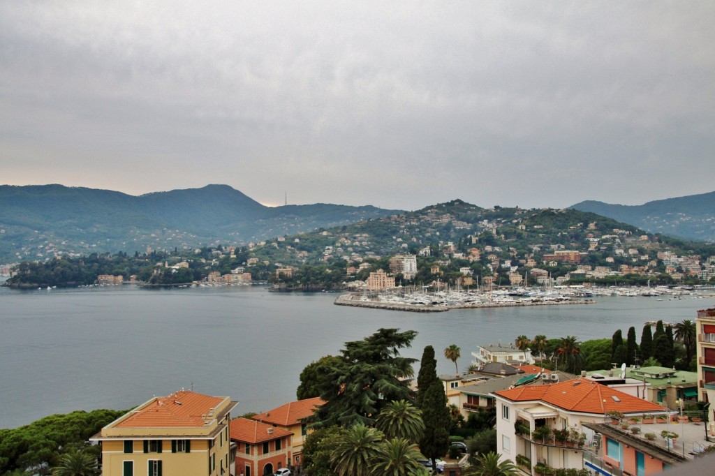 Foto: Vista de la ciudad - Rapallo (Liguria), Italia