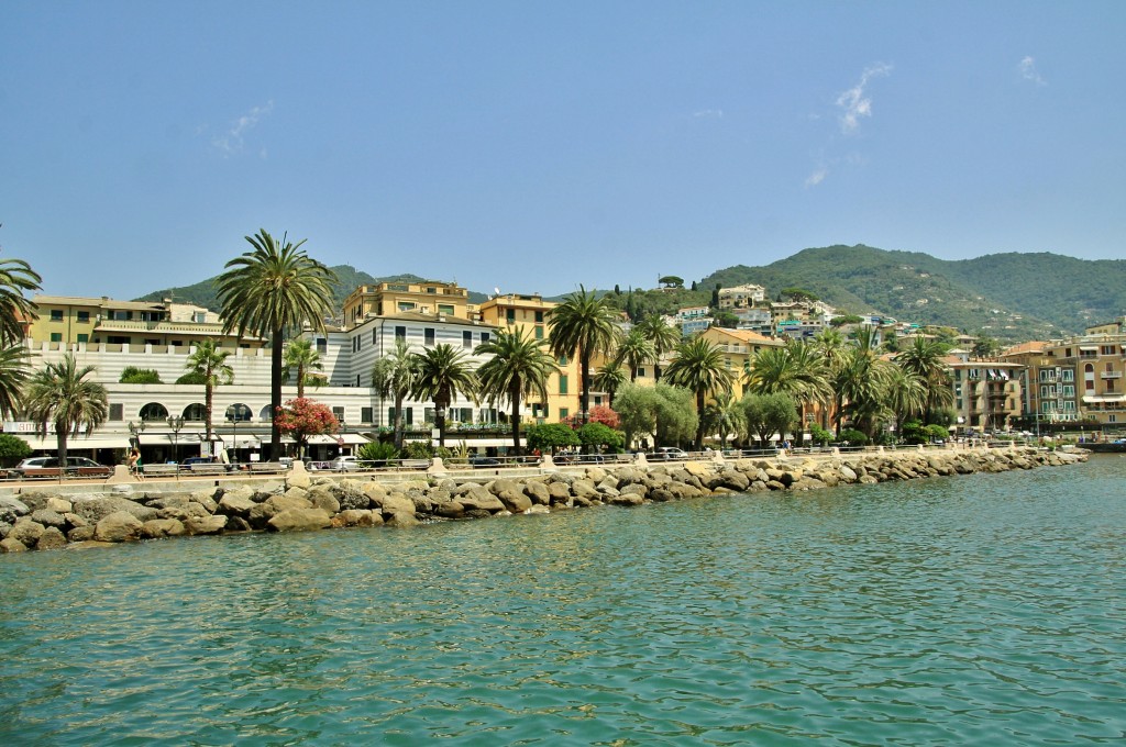 Foto: Vista de la ciudad - Rapallo (Liguria), Italia
