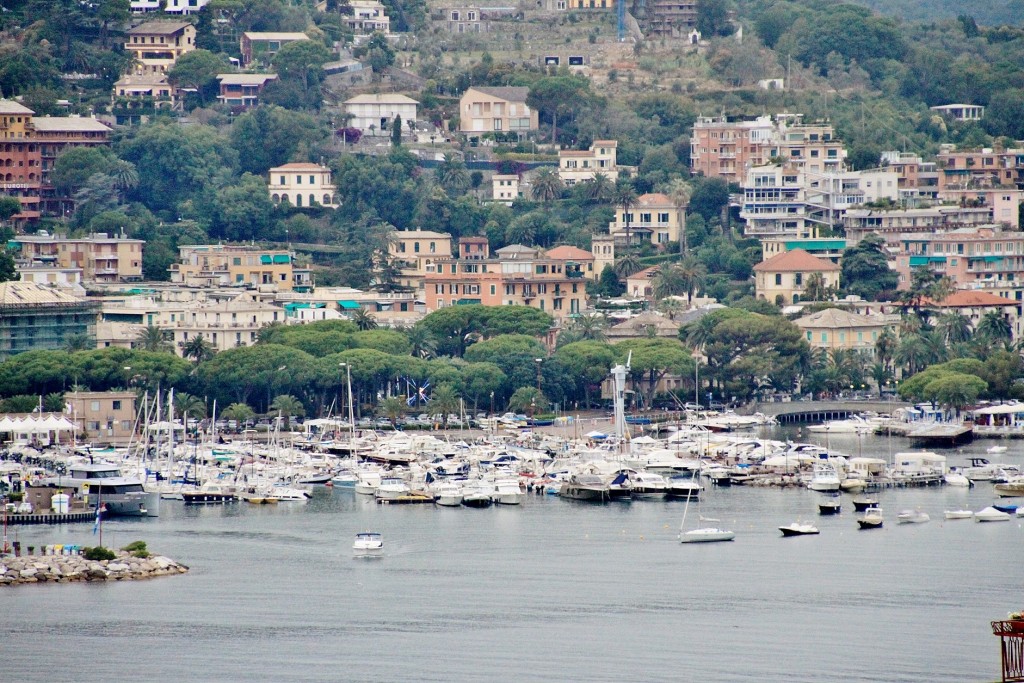 Foto: Vista de la ciudad - Rapallo (Liguria), Italia