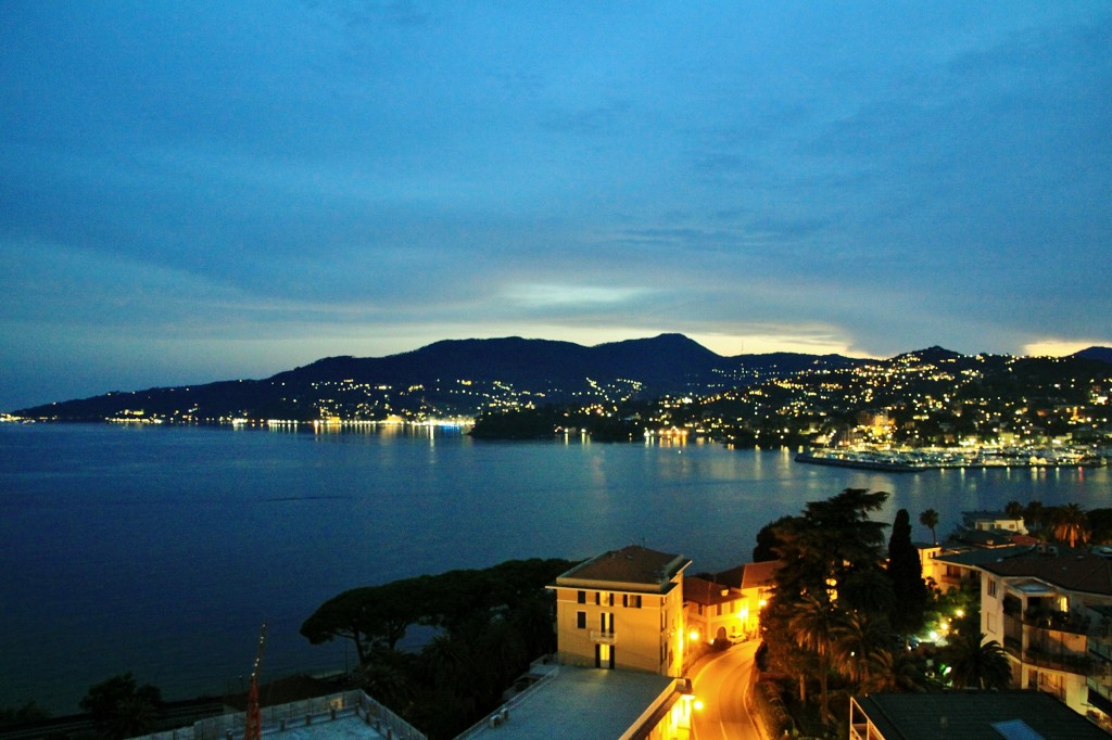 Foto: Vista de la ciudad - Rapallo (Liguria), Italia