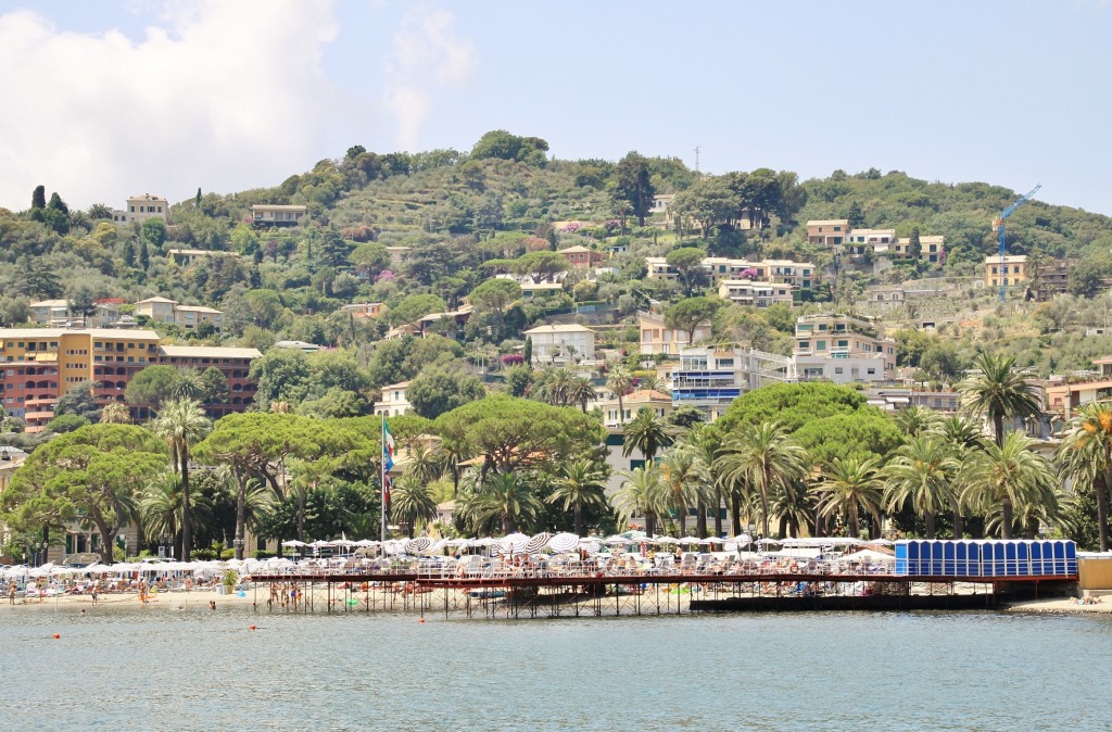 Foto: Vista de la ciudad - Rapallo (Liguria), Italia