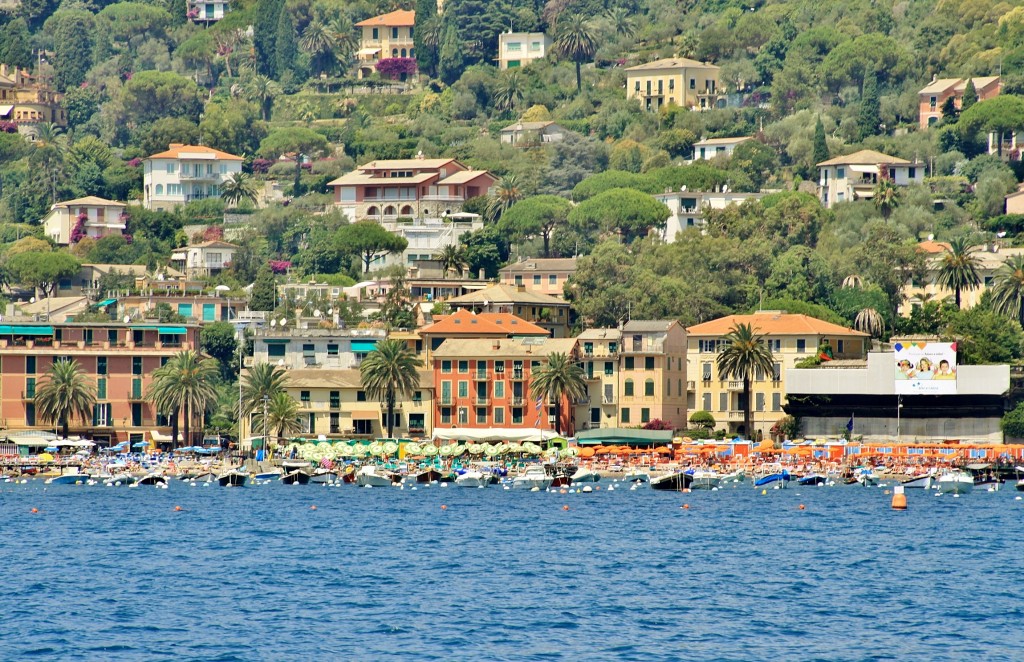 Foto: Vista de la ciudad - Rapallo (Liguria), Italia