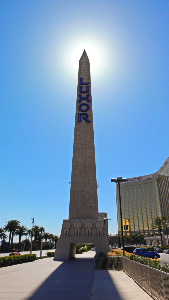 Foto: Obelisco hotel Luxor - Las Vegas (Nevada), Estados Unidos
