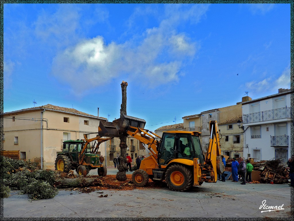 Foto: 150131-01 HOGUERA SAN BLAS - Alconchel De Ariza (Zaragoza), España