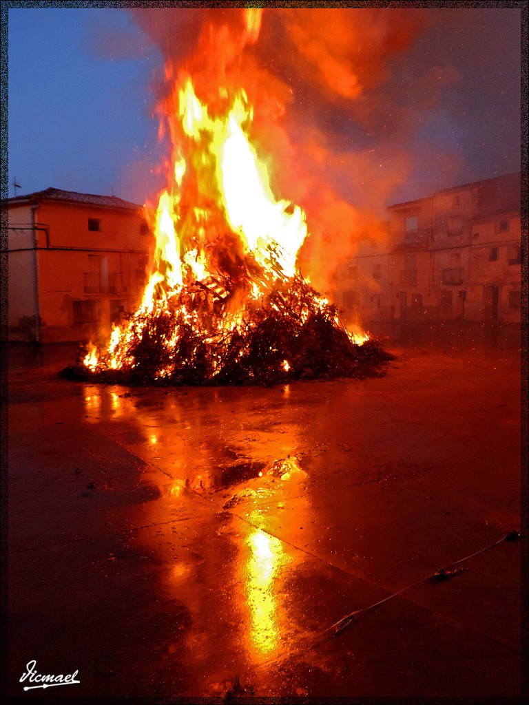 Foto: 150131-112 HOGUERA SAN BLAS - Alconchel De Ariza (Zaragoza), España