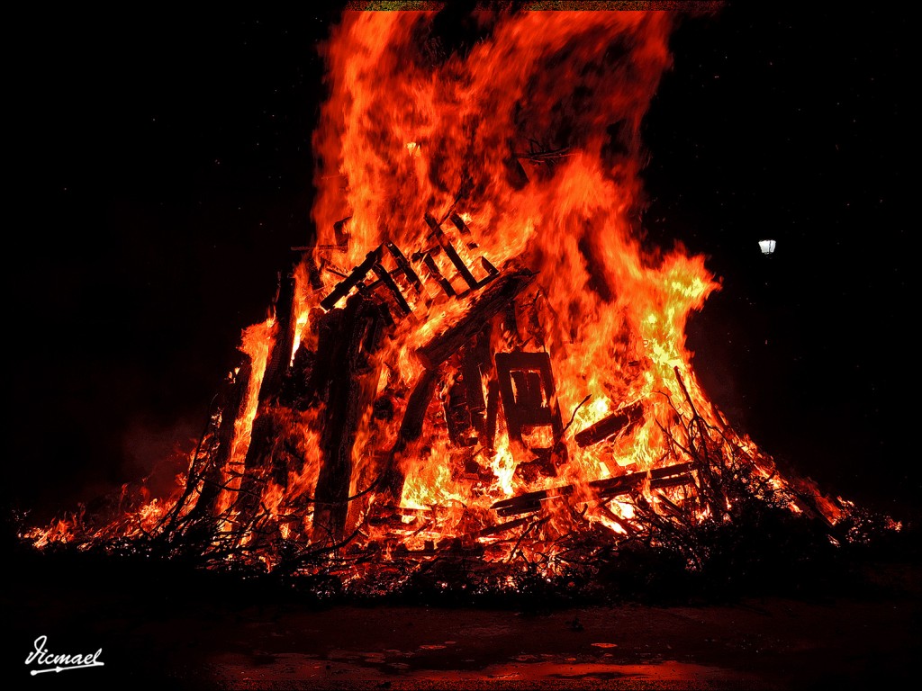 Foto: 150131-136 HOGUERA SAN BLAS - Alconchel De Ariza (Zaragoza), España