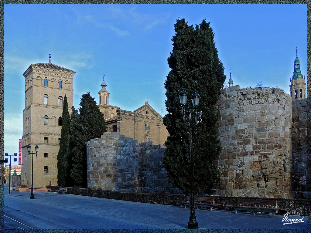Foto: 150204-31 MURALLAS ROMANAS - Zaragoza (Aragón), España