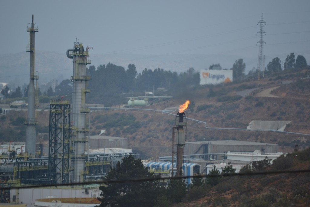 Foto: Refineria - Con Con (Valparaíso), Chile