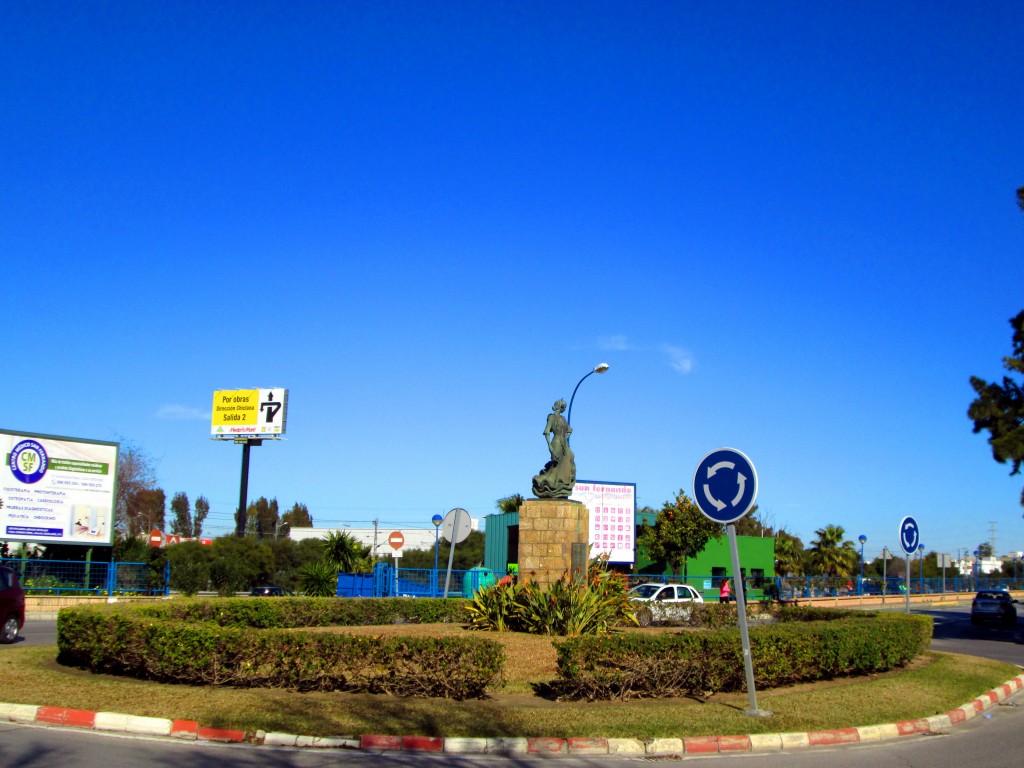 Foto: Rotonda Lola Flores - San Fernando (Cádiz), España
