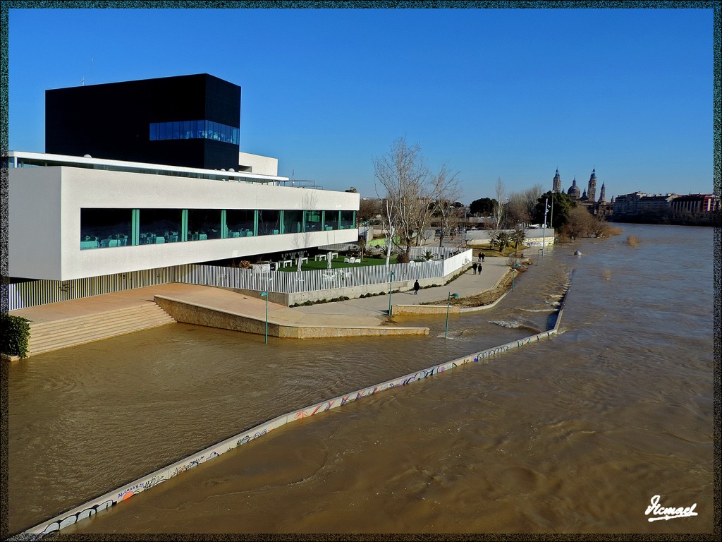 Foto: 150218-14 RIADA EN EL ,EBRO - Zaragoza (Aragón), España