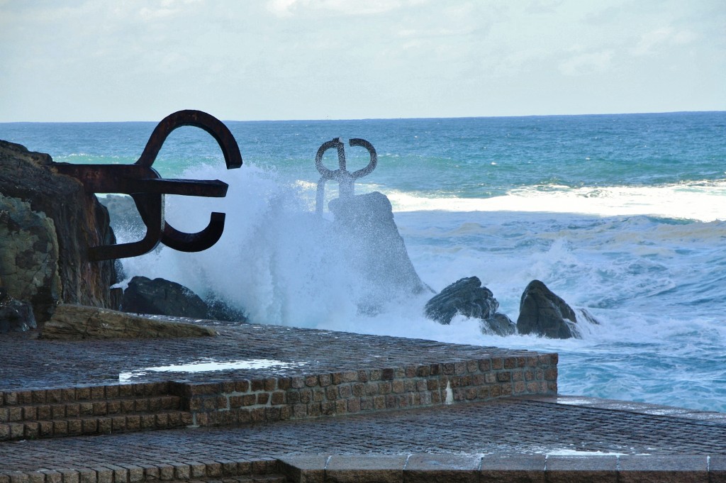 Foto: El Peine del Viento - San Sebastián (Donostia) (Gipuzkoa), España