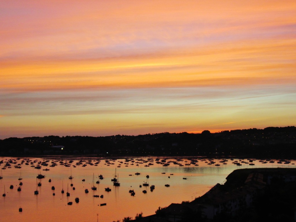 Foto: Desembocadura del Bidasoa - Hondarribia (Gipuzkoa), España