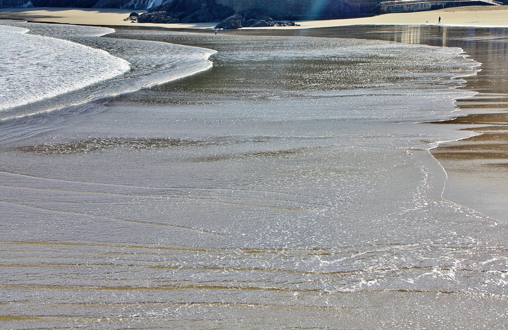 Foto: Desembocadura del Deba - Deba (Gipuzkoa), España