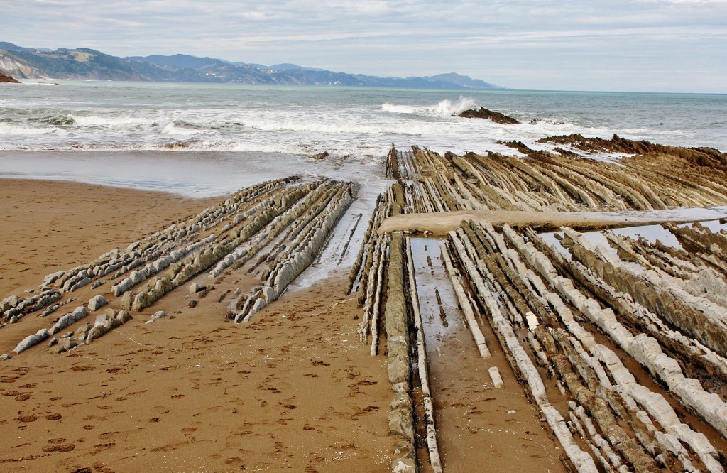 Foto: Playa de Itzurun - Zumaia (Gipuzkoa), España