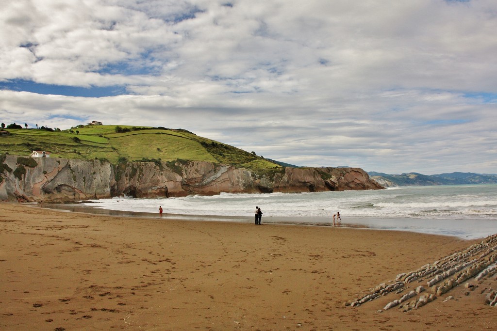 Foto: Playa de Itzurun - Zumaia (Gipuzkoa), España