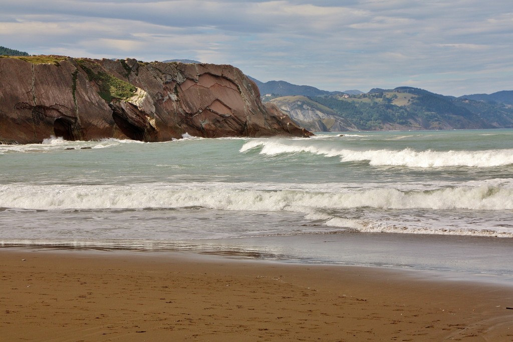 Foto: Playa de Itzurun - Zumaia (Gipuzkoa), España