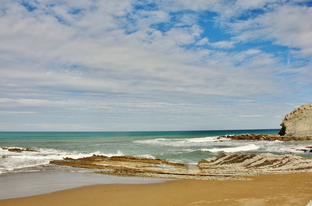 Foto: Playa de Itzurun - Zumaia (Gipuzkoa), España