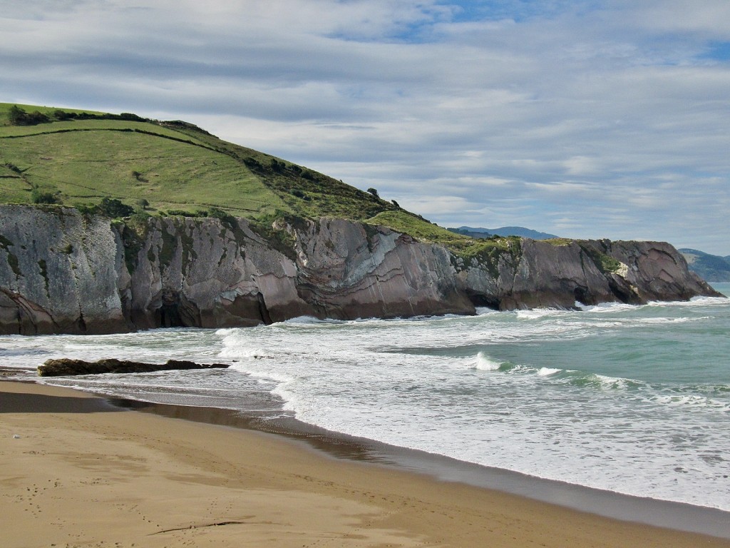 Foto: Playa de Itzurun - Zumaia (Gipuzkoa), España