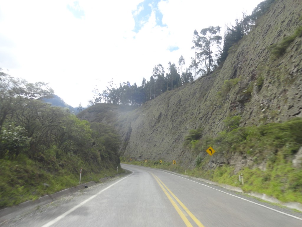 Foto: Carretera - Penipe (Chimborazo), Ecuador