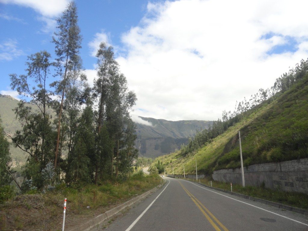 Foto: Carretera - Penipe (Chimborazo), Ecuador