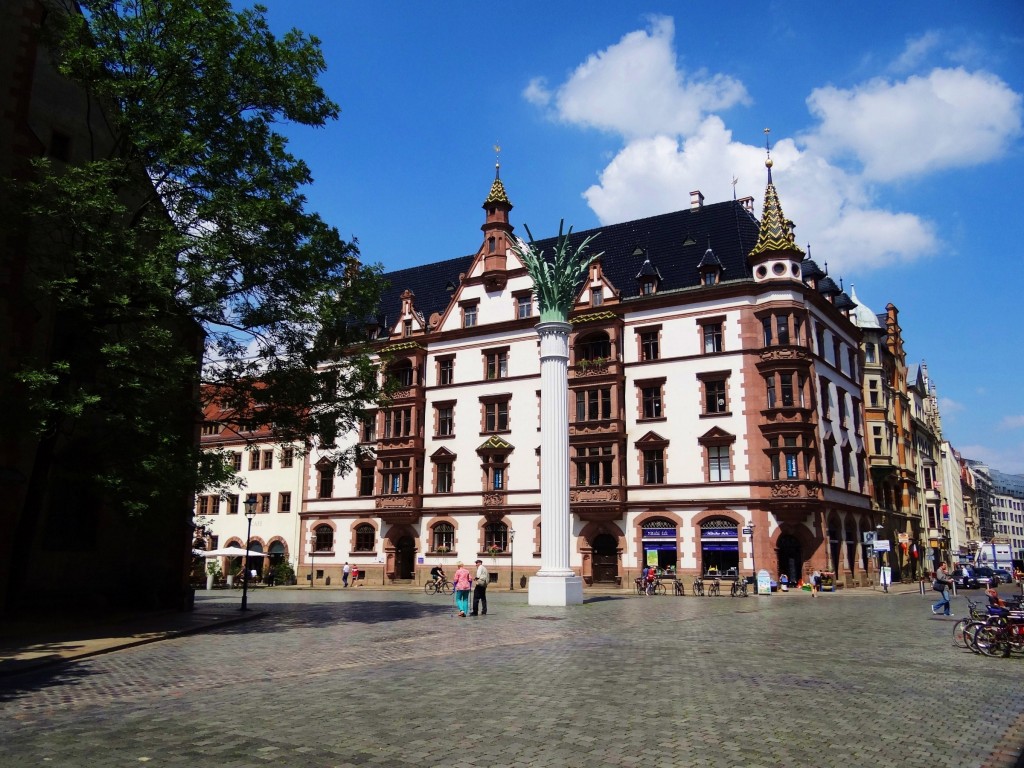 Foto: Nikolaikirchhof - Leipzig (Saxony), Alemania