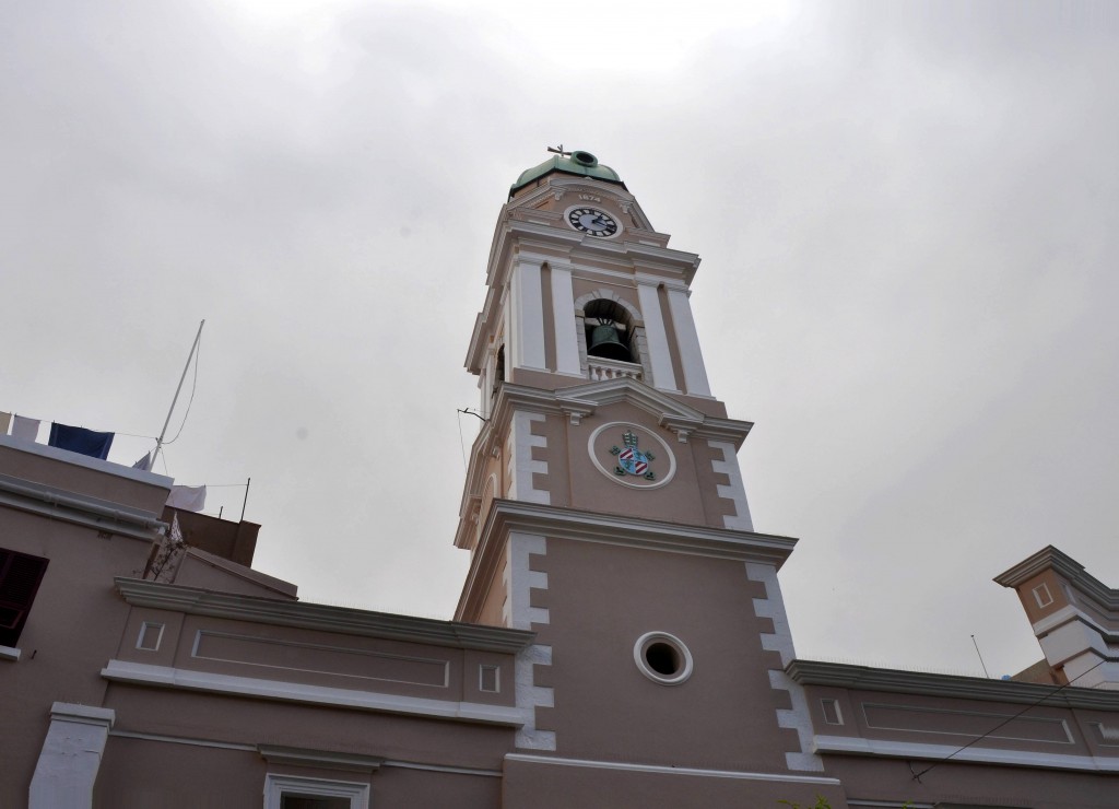 Foto: Torre de la iglesia cristiana - Gibraltar, Gibraltar