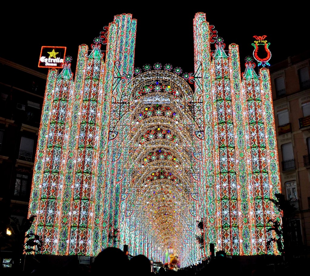 Foto: 1ª premio iluminacio - Valencia (València), España