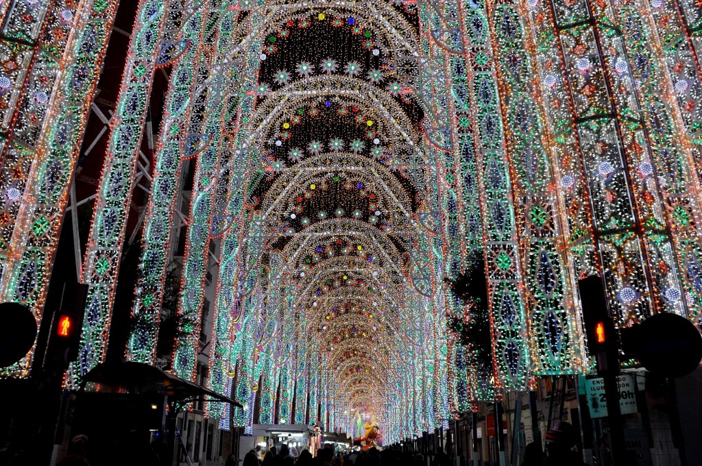 Foto: Iluminacion Fallas - Valencia (València), España