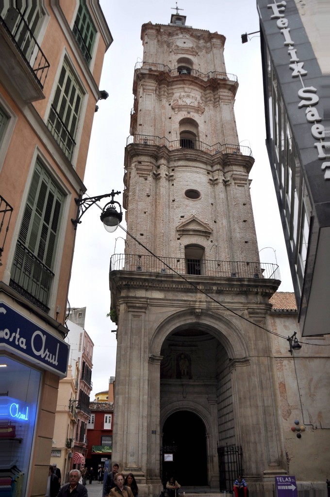 Foto: Torre de la iglesia - Malaga (Málaga), España