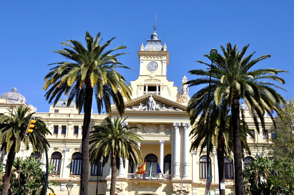 Foto: Fachada del Ayuntamiento - Malaga (Málaga), España