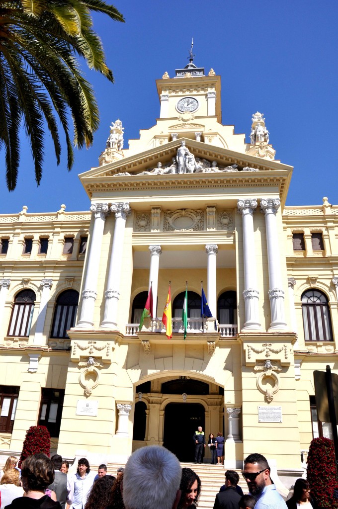 Foto: Puerta principal Ayuntamiento - Malaga (Málaga), España