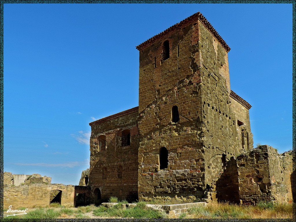 Foto: 150603-010 CAST. MONTEARAGON - Quicena (Huesca), España