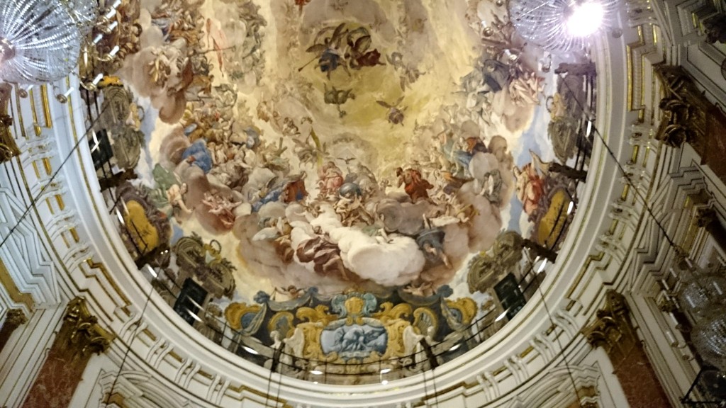 Foto: Pinturas cupula de la basilica - Valencia (València), España