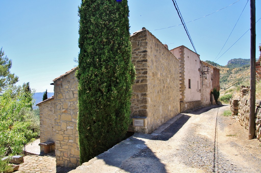 Foto: Vista del pueblo - Albarca (Tarragona), España