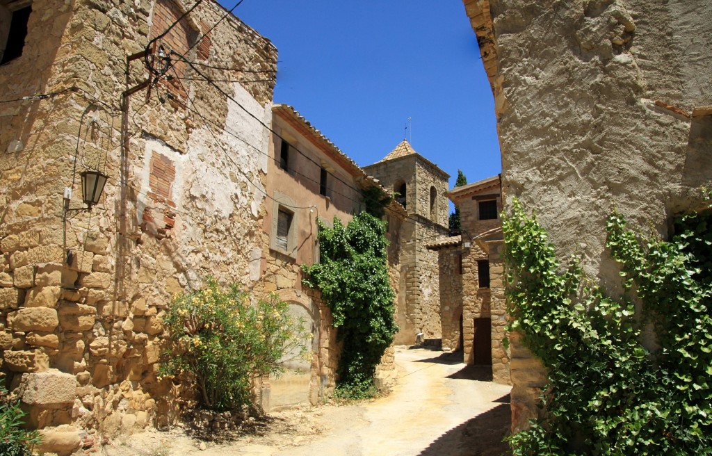 Foto: Vista del pueblo - Albarca (Tarragona), España