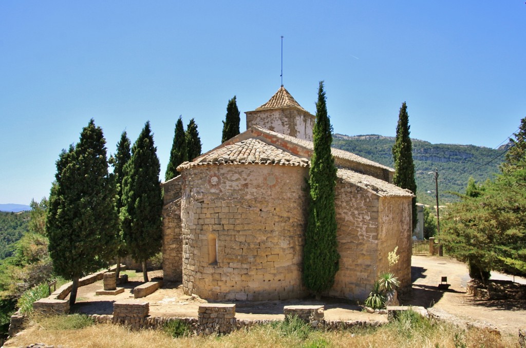 Foto: Vista del pueblo - Albarca (Tarragona), España
