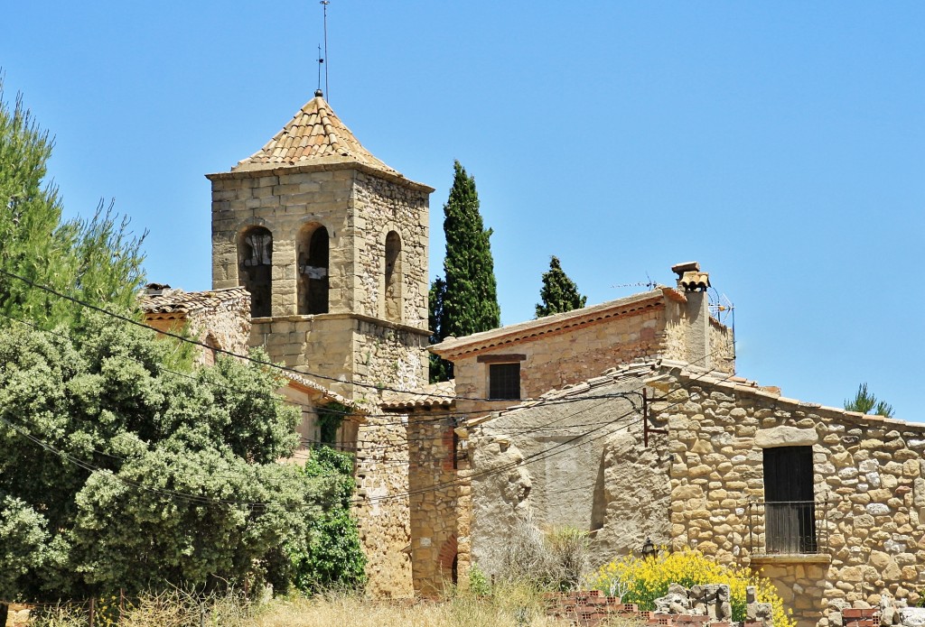 Foto: Vista del pueblo - Albarca (Tarragona), España