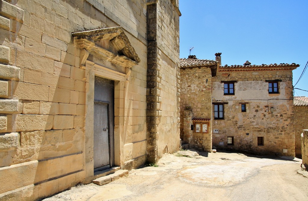 Foto: Vista del pueblo - Albarca (Tarragona), España