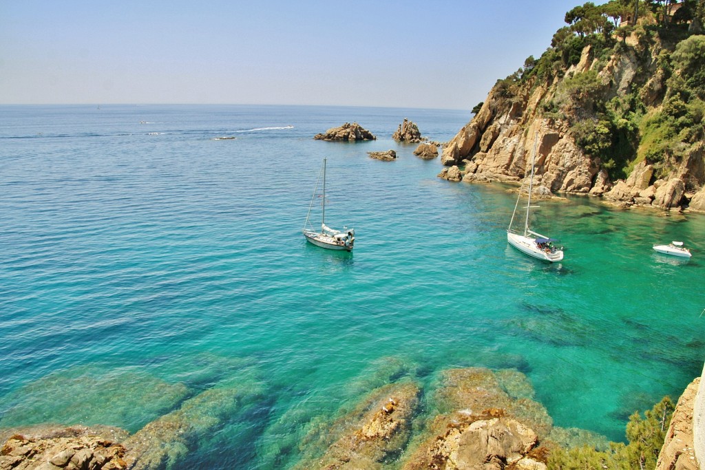 Foto: Vistas desde el jardín Mar i Murtra - Blanes (Girona), España