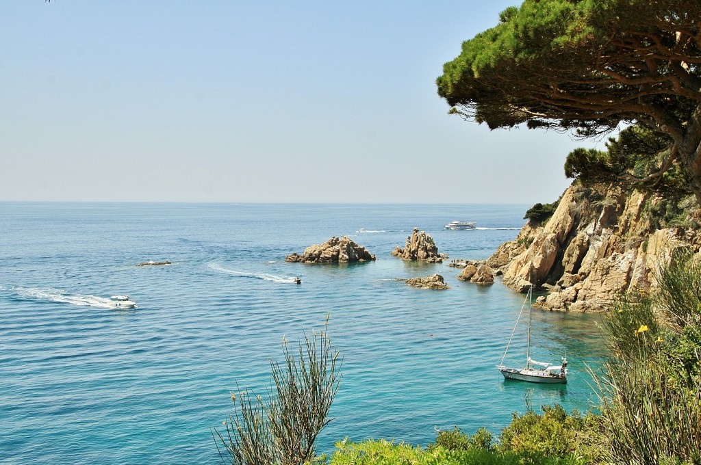 Foto: Vistas desde el jardín Mar i Murtra - Blanes (Girona), España