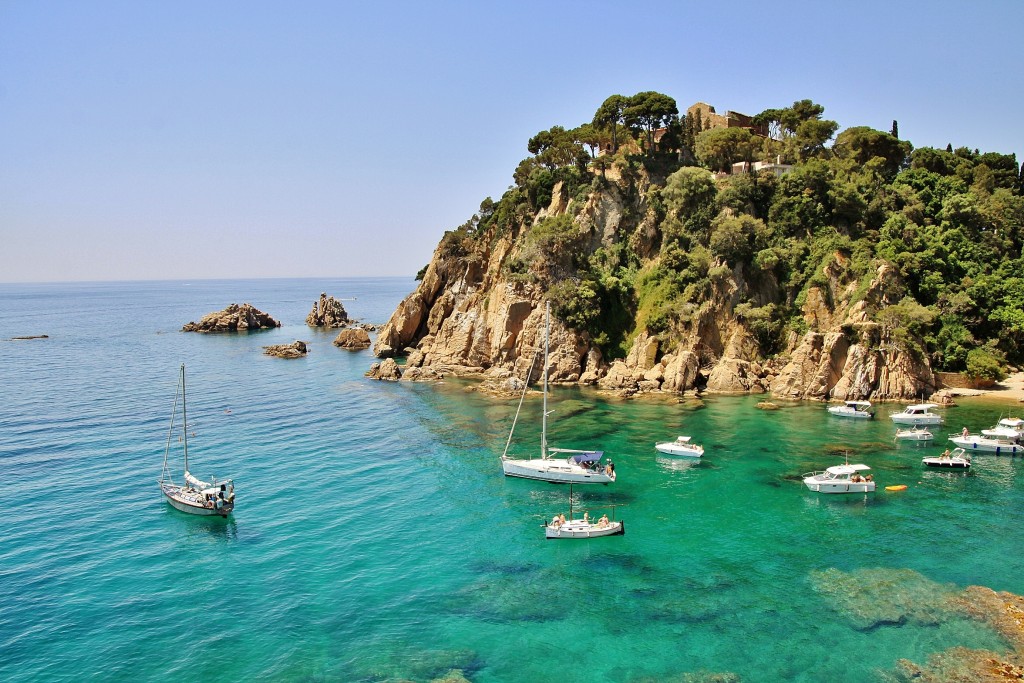 Foto: Vistas desde el jardín Mar i Murtra - Blanes (Girona), España
