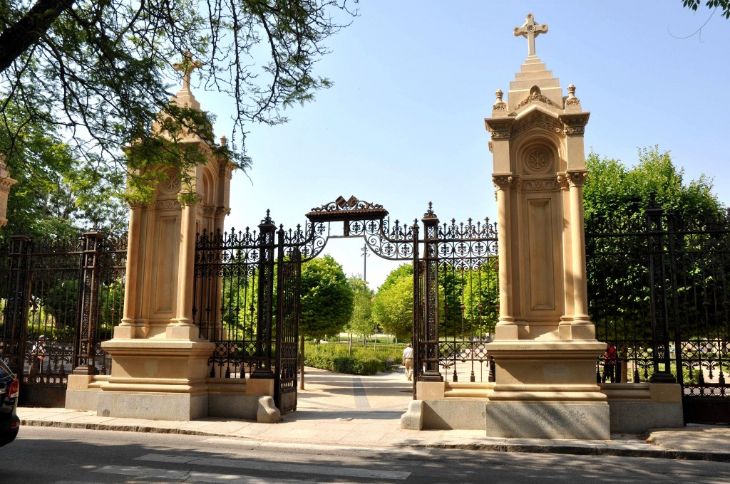 Foto: Entrada a los jardines - Guadalajara (Castilla La Mancha), España
