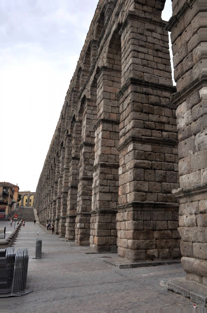 Foto: Pilares acueducto - Segovia (Castilla y León), España