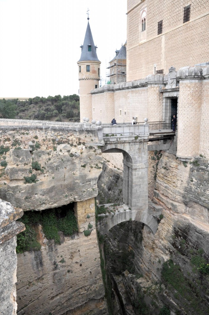 Foto: Foso del Alcazar - Segovia (Castilla y León), España
