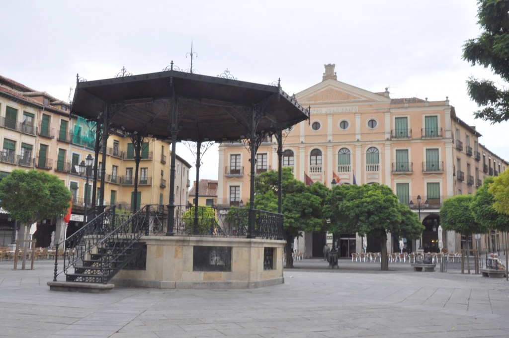 Foto: Templete para la música - Segovia (Castilla y León), España